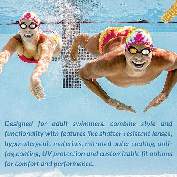 Unisex Adult Antifog S2/S3 Mirrored Goggle Lenses w/Durable Construction - Picture 5 of 6